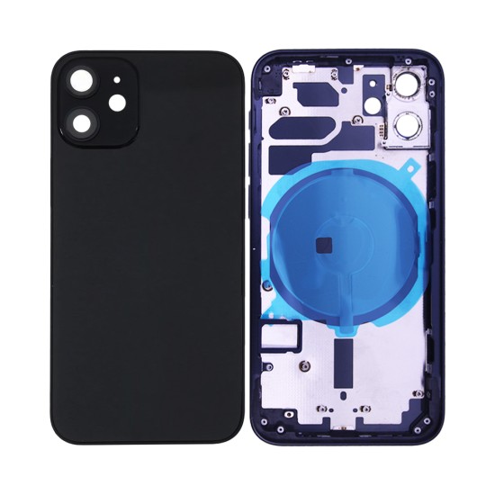 Back Cover+Frame Apple iPhone 12 Mini Black